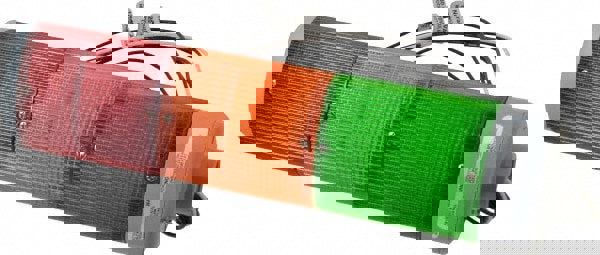 Incandescent Lamp, Amber, Green, Red, Steady, Preassembled Stackable Tower Light Module Unit